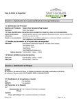 Green Glue Noiseproofing Sealant (Spanish) SDS | Saint