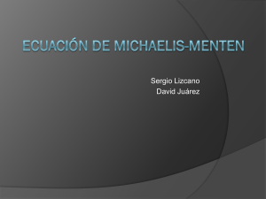 Ecuación de Michaelis