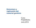 1 A Estructura y Replicacion de DNA 2012