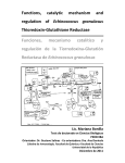 Functions, catalytic mechanism and regulation of Echinococcus