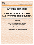 Manual de Prácticas de Laboratorio de Bioquímica