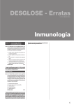 DESGLOSE - Erratas Inmunología