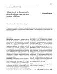 Validación de la determinación de acetilcolinesterasa eritrocítica
