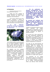 iones y serotonina - Ionizador Electroionic