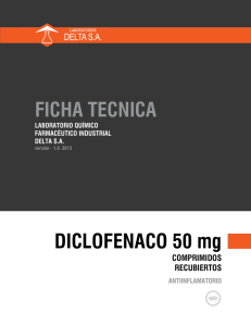 DICLOFENACO 50 mg 100 comprimidos