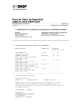 Ficha de Datos de Seguridad AM902 PLASTIC PREP/CLNR