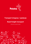 Usługi transportowe i logistyczne Logistics and transportation services