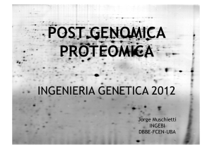 post genomica proteomica