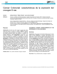 Cáncer Colorectal: características de la expresión del oncogen K-ras