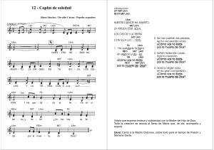 coplas de soledad - Grupo Pueblo de Dios