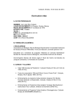 Curriculum vitae - Maestría en Ciencias Biomedicas