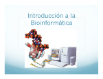 Introducción a la Bioinformática