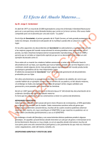 El Efecto del Abuelo Materno