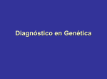 Diagnostico en Genetica