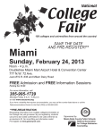Miami Sunday, February 24, 2013