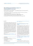 Pseudohipoparatiroidismo tipo 1A. Presentación de un caso