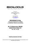 BOLETÍN BIOGENICS Bt-176 MAIZE ID kit