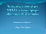 Novedades sobre el gen ATP1A3 y la Hemiplejía Alternante de la