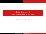Series de tiempo II - Gabriel Montes