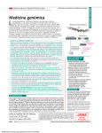 Medicina genómica