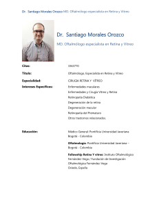 Dr. Santiago Morales Orozco - Clínica Oftalmológica del Caribe