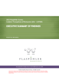 2013 Flaspöhler Survey Cedants` Perceptions of Reinsurers (Life