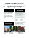 Manning Apartments Newsletter