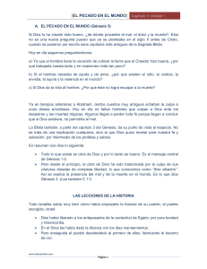 el pecado en el mundo