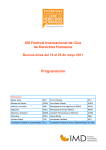 XIII Festival Internacional de Cine de Derechos Humanos