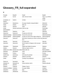 multilingual glossary of medical