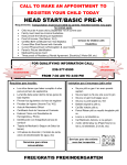 HEAD START/BASIC PRE-K