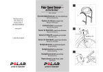 Polar Sensor de Velocidade Manual do utilizador