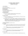 Currículum Vitae - Centro de Investigaciones en Geografía Ambiental
