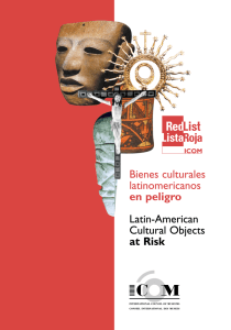 the Red List of Latin American Cultural Objects at