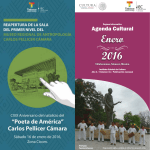 Agenda Cultural Enero 2016 - Instituto Estatal de Cultura