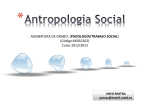 Antropología Cultural - UNED, Centro Asociado de Motril