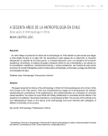 a sesenta años de la antropología en chile
