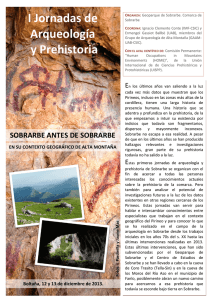 I Jornadas de Arqueología y Prehistoria