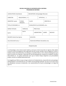 Antropología Mexicana C