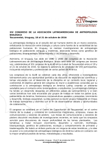 XIV CONGRESO DE LA ASOCIACIÓN LATINOAMERICANA DE