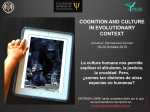 COGNITION AND CULTURE IN EVOLUTIONARY CONTEXT