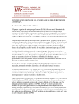 Comunicado de prensa EAAF