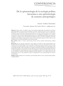 Antonio Arellano - Convergencia Revista de Ciencias Sociales