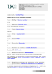 1.1. Código / Course number 1.2. Materia / Content area 1.3. Tipo