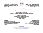 Caminos de Aztlán: Religión y práctica religiosa en contextos