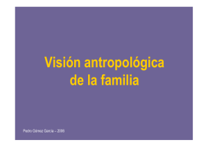Visión antropológica de la familia