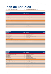 Plan de Estudios