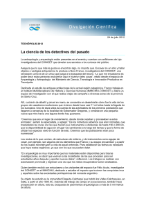 La ciencia de los detectives del pasado