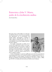 Entrevista a John V. Murra, padre de la etnohistoria andina