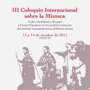 III Coloquio Internacional Sobre la Mixteca